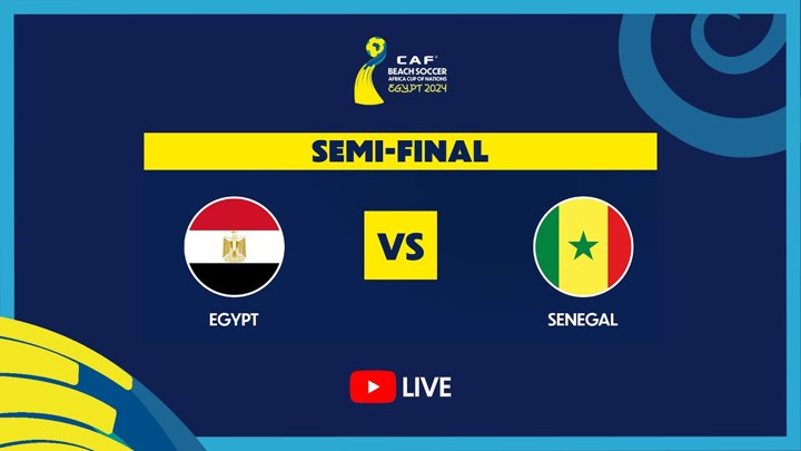 Egypt vs Senegal - Beach Soccer AFCON 2024