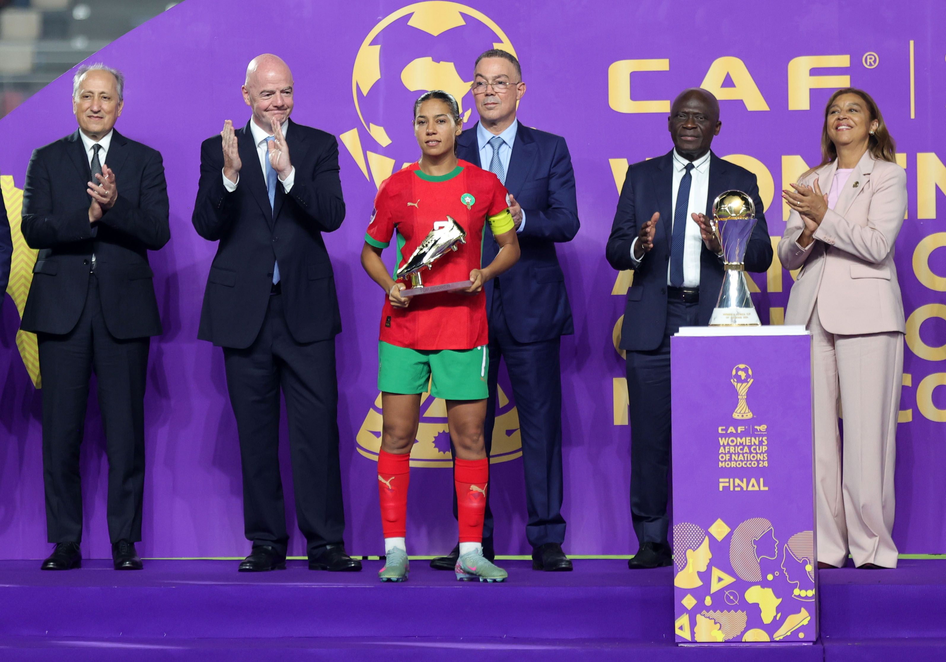 "الكاف" يكشف عن التشكيلة المثالية لكأس أمم إفريقيا للسيدات توتال إنيرجيز 2024