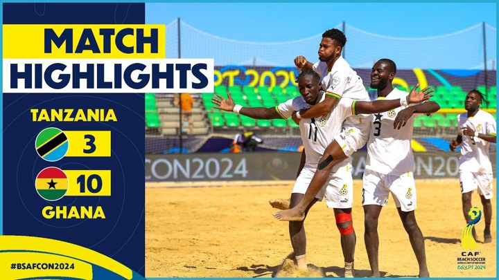 HIGHLIGHTS | Tanzania 🆚 Ghana  - #BSAFCON2024 - MD3 Group A