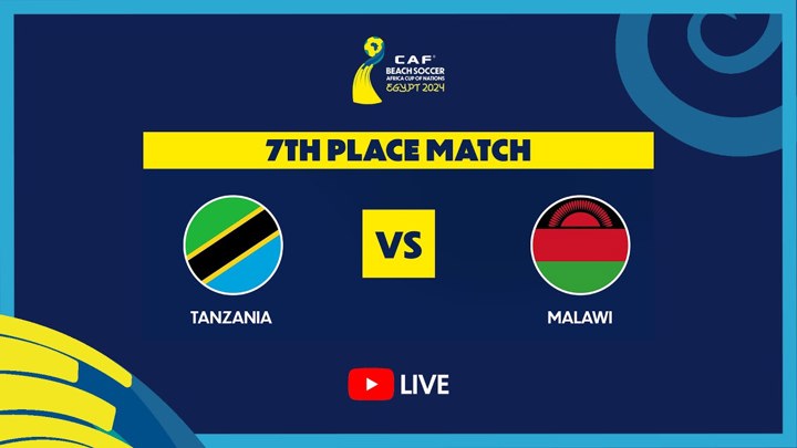 Tanzania vs Malawi - Beach Soccer AFCON 2024 