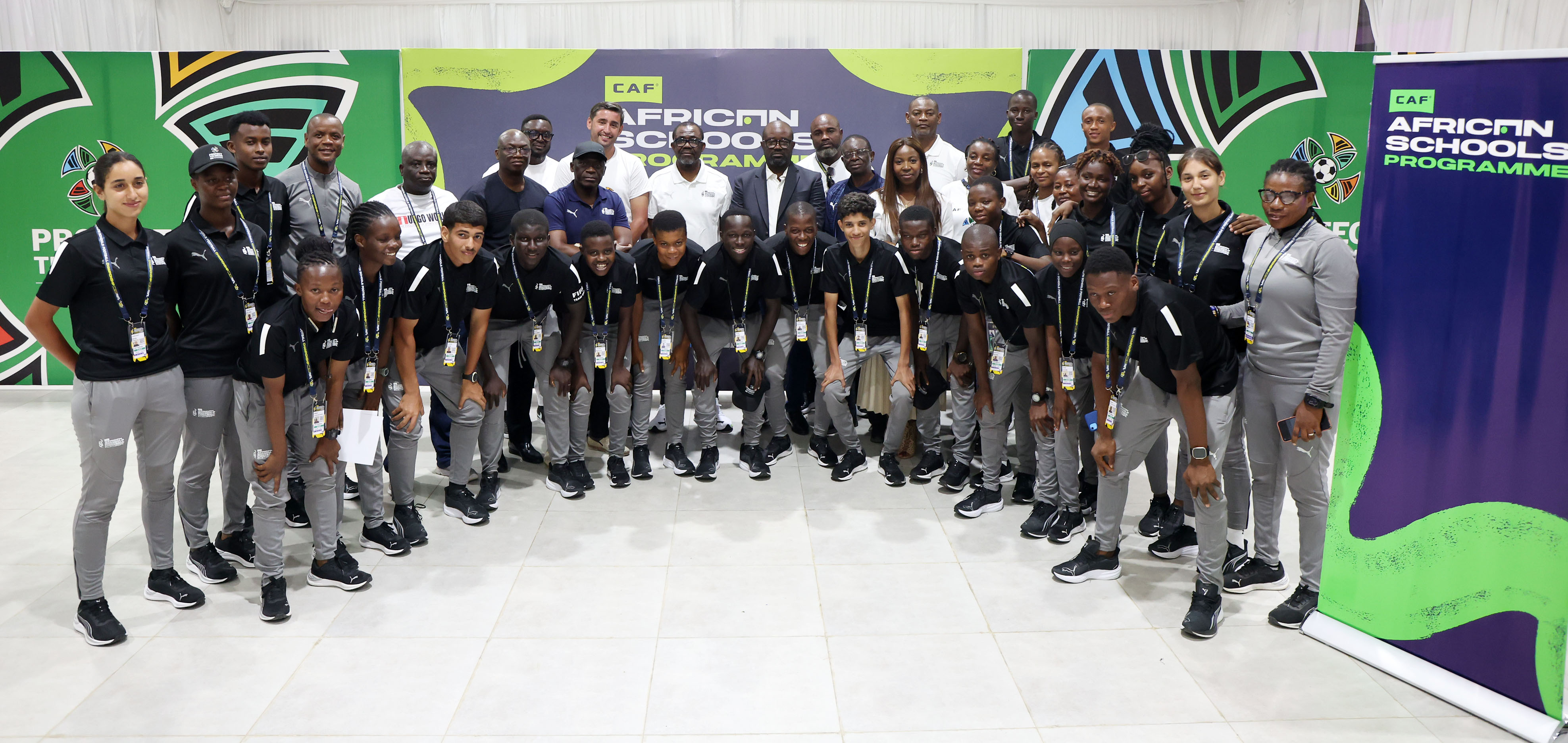 CAF African Schools Football Championship Capacity Building Programme graduates honoured in Accra