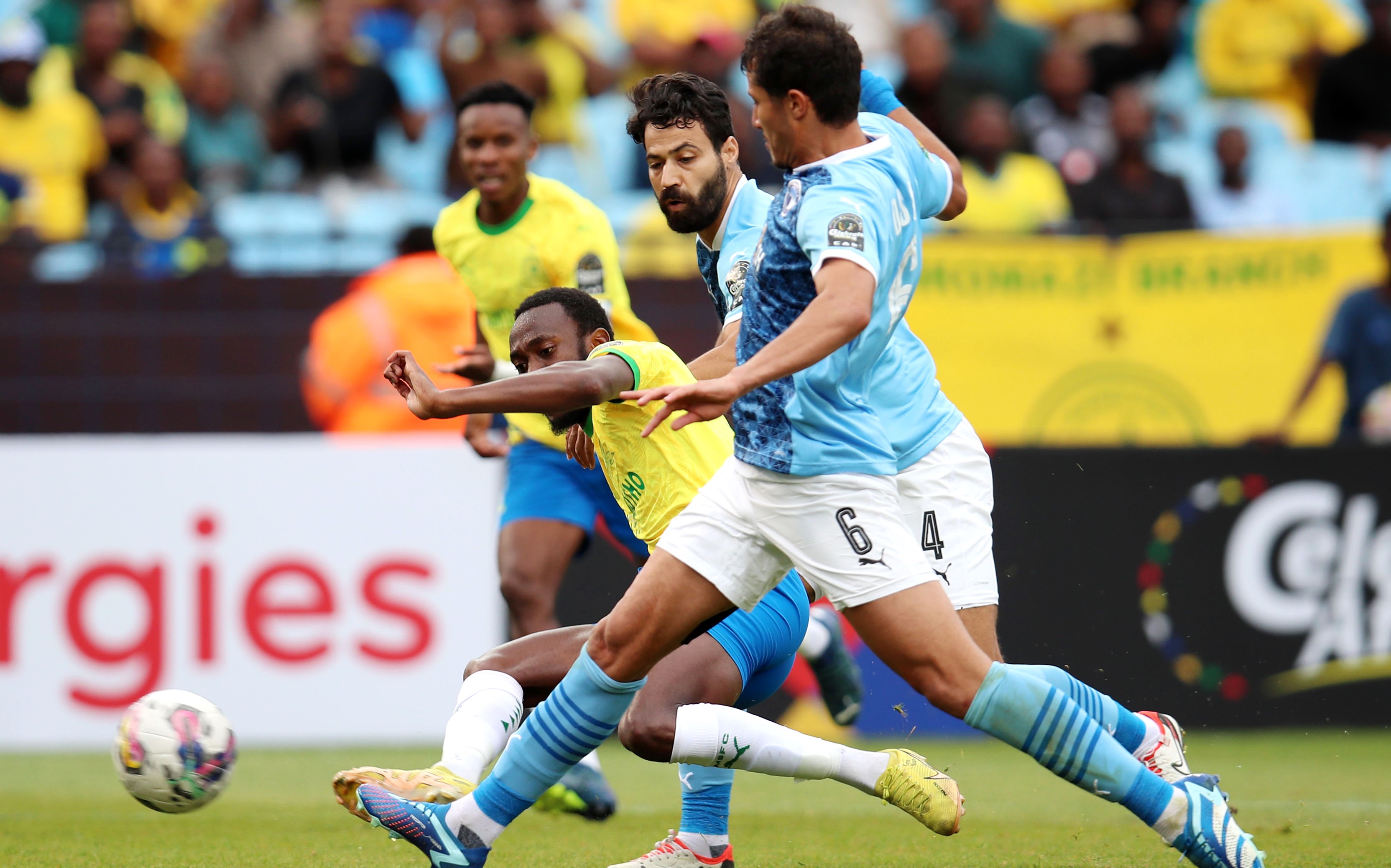 Ten-man Pyramids Hold African Champions Sundowns In Pretoria