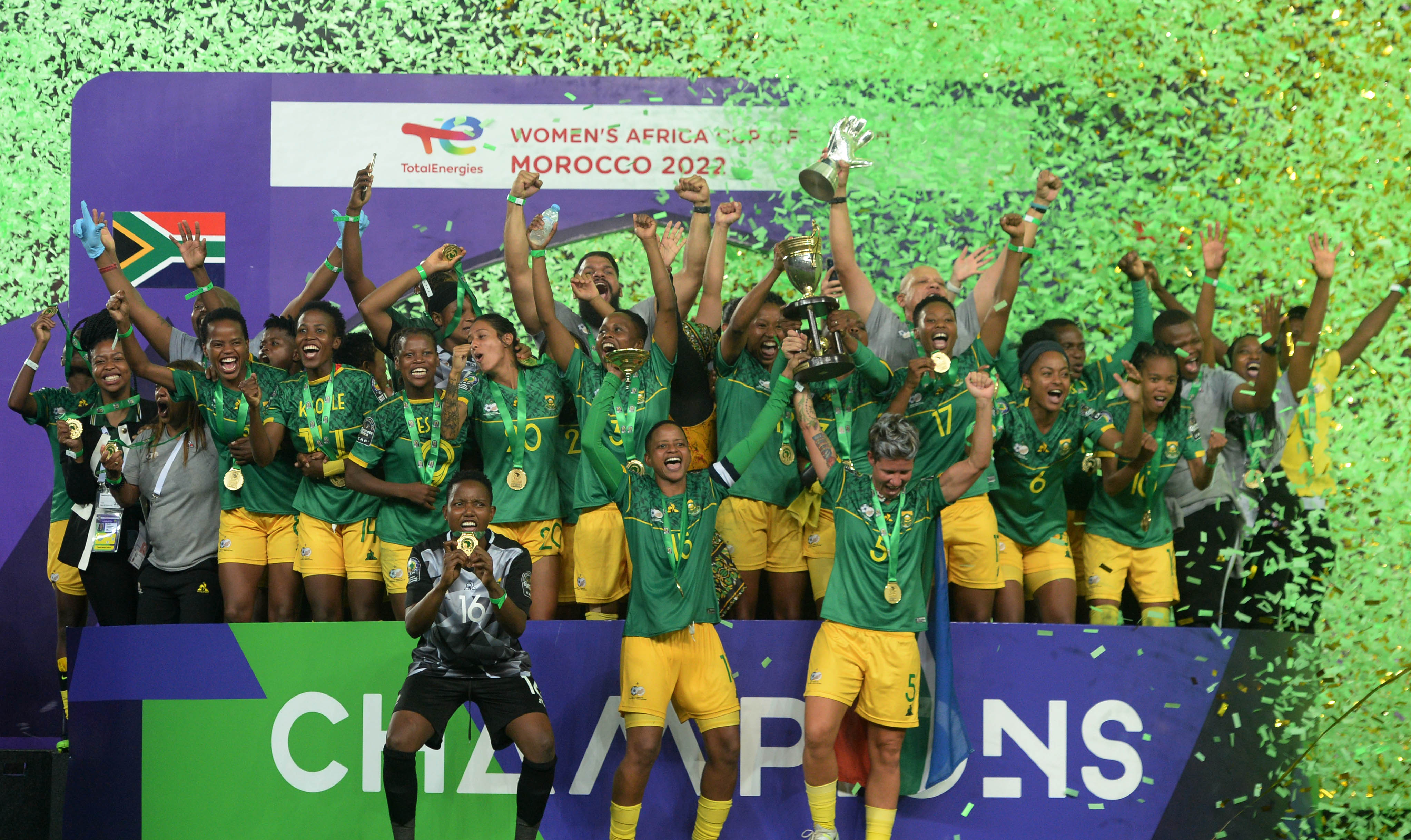 J-50 avant le coup d’envoi de la Coupe d’Afrique des Nations Féminine CAF TotalEnergies, Maroc 2024