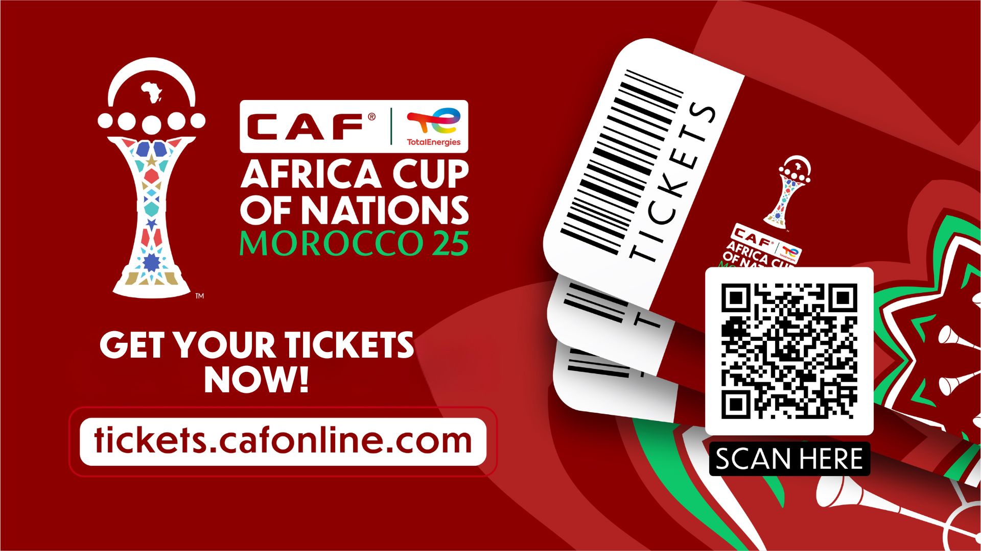 CAF and LOC Launch Hospitality Packages and Second Phase of Ticket Sales for TotalEnergies CAF Africa Cup of Nations Morocco 2025.