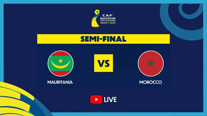 Mauritania vs Morocco - Beach Soccer AFCON 2024