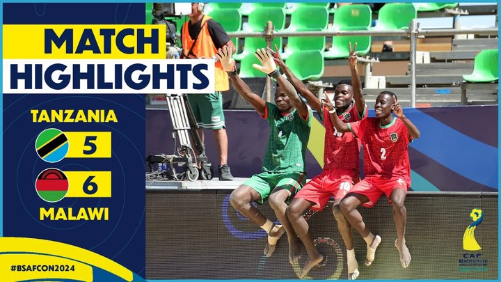 HIGHLIGHTS | Tanzania 🆚 Malawi  - #BSAFCON2024 - 7TH Place Match